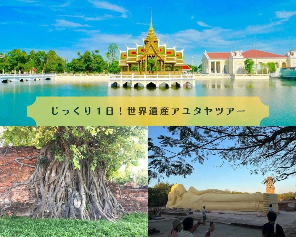 じっくり１日！世界遺産アユタヤツアー