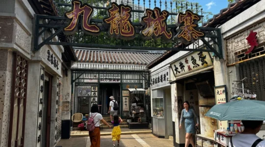 映画『トワイライト・ウォリアーズ 決戦！九龍城砦』聖地巡礼ツアー＜九龍城寨公園・楽口福酒家・油麻地フルーツマーケット・文武廟・銅鑼湾交差点＞
